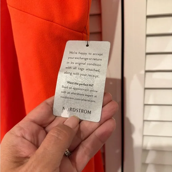 Vince Camuto Vibrant Orange Dress - Picture 4 of 8